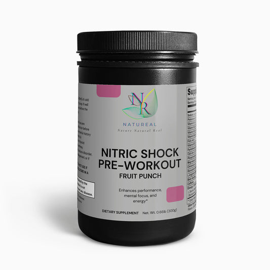 Nitric Shock Pre-Workout Powder (Fruit Punch)