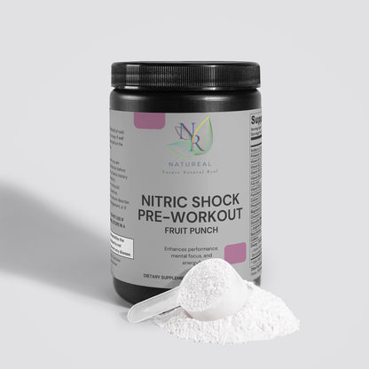 Nitric Shock Pre-Workout Powder (Fruit Punch)
